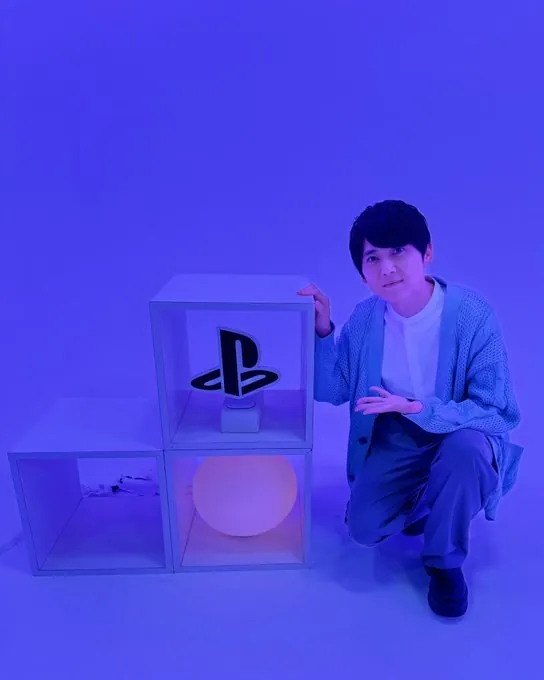 Yuki Kaji on set
